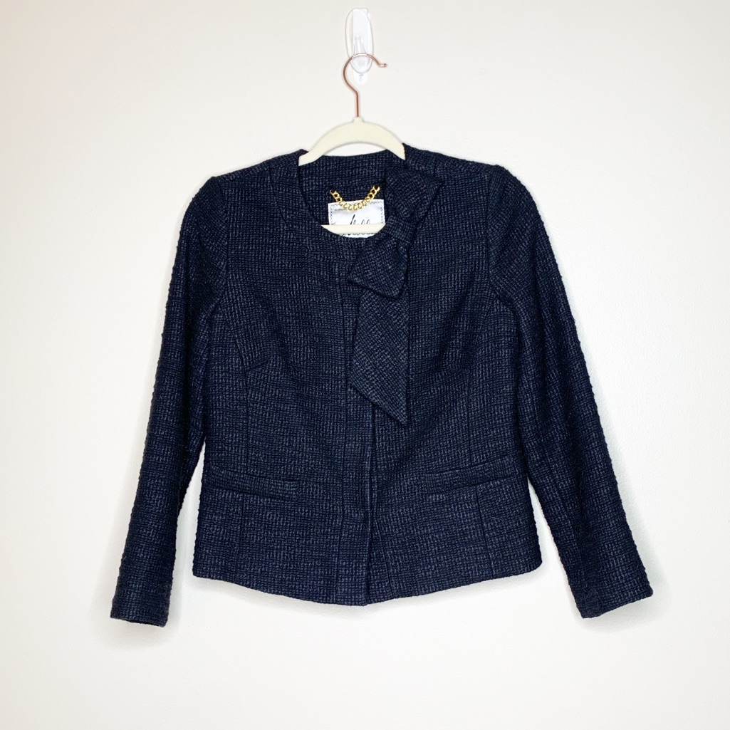 Milly Snap Button Blazer